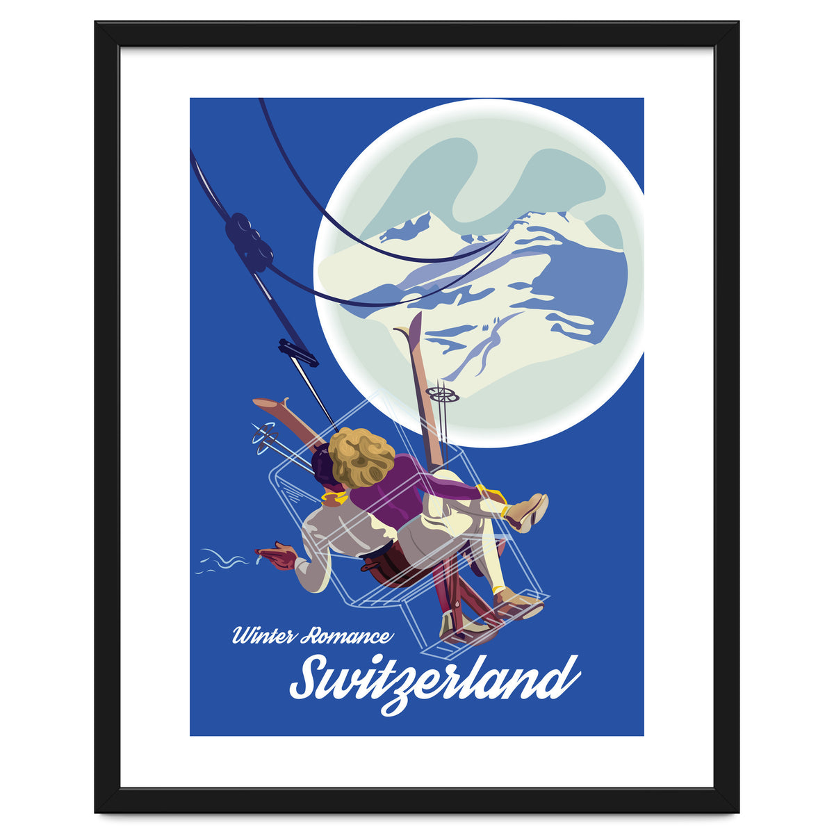 Winter Romance In Switzerland