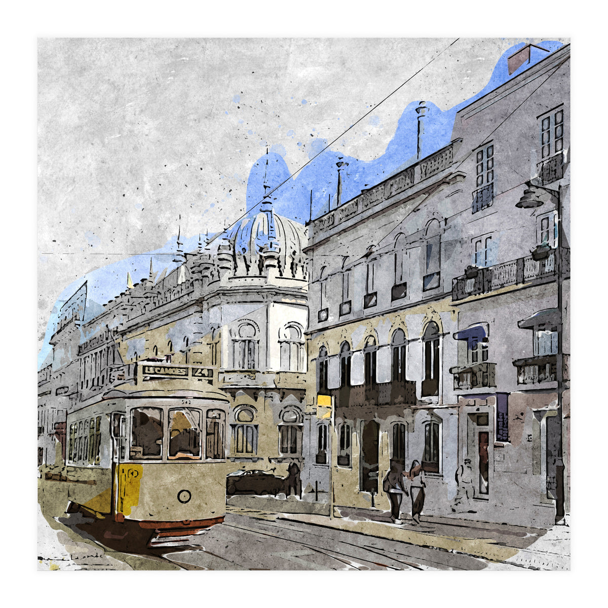 European City Streets (Print Only)