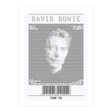 Receipt Art David Bowie Quotes  (Print Only) thumbnail