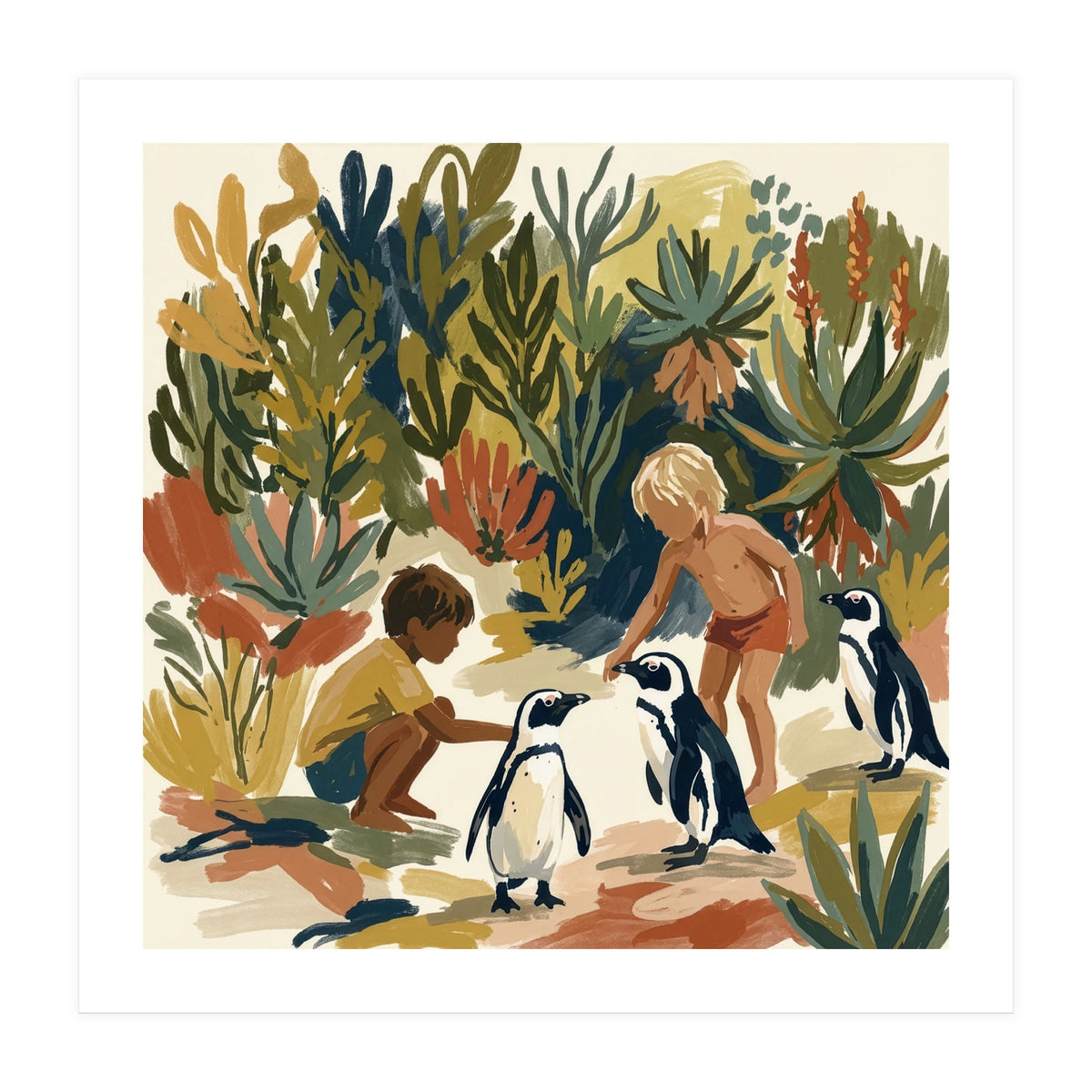 Tropical Kid Adventure (Print Only)