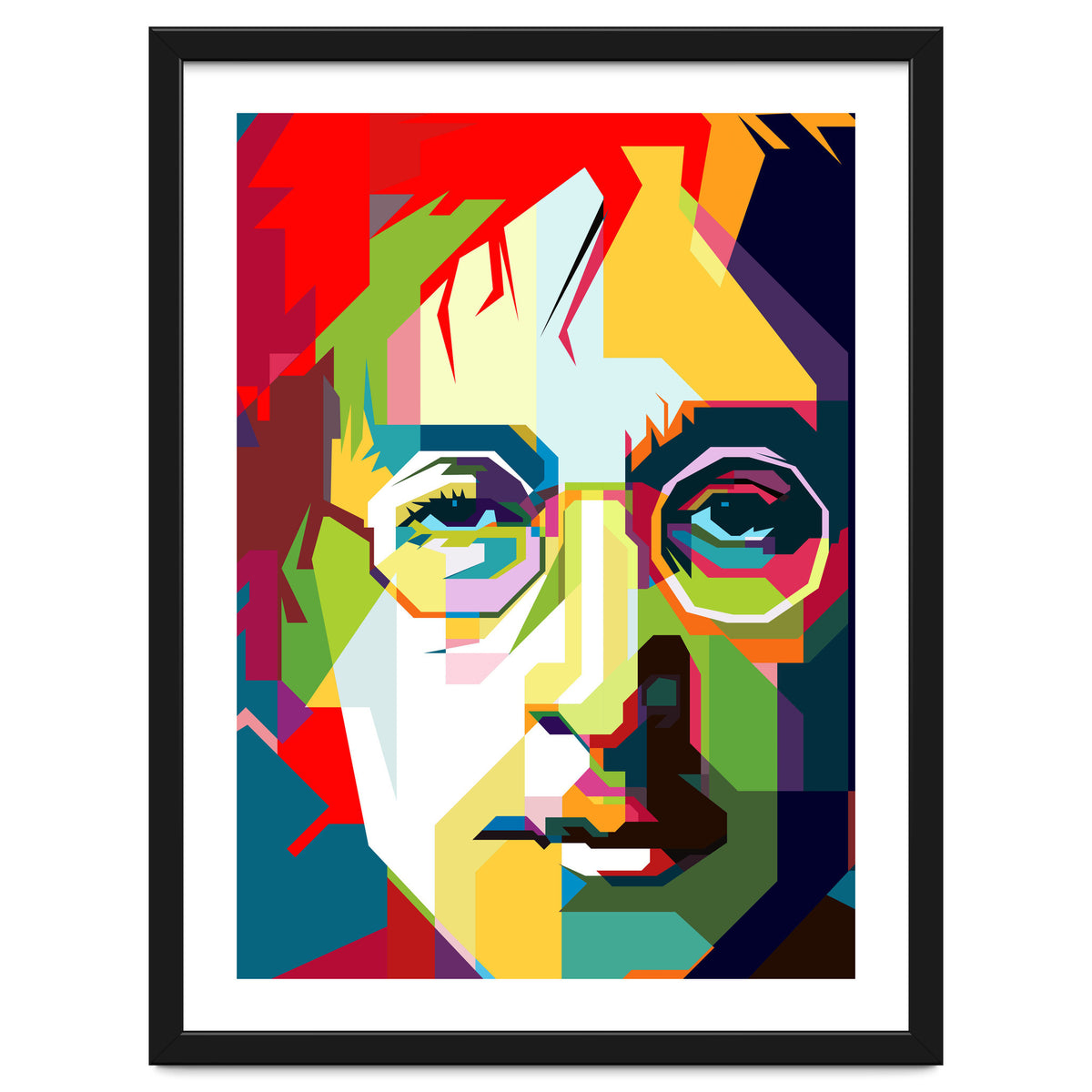 John Lennon Imagine Pop Art Wpap