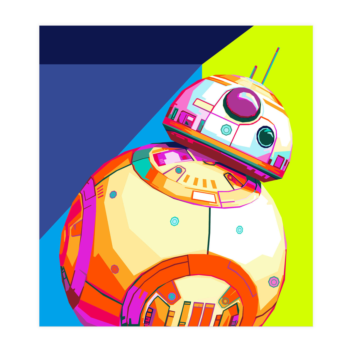Star Wars Illustration Pop Art (Print Only)