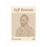 Self Portrait Vincent Van Gogh (1889) (Print Only) thumbnail