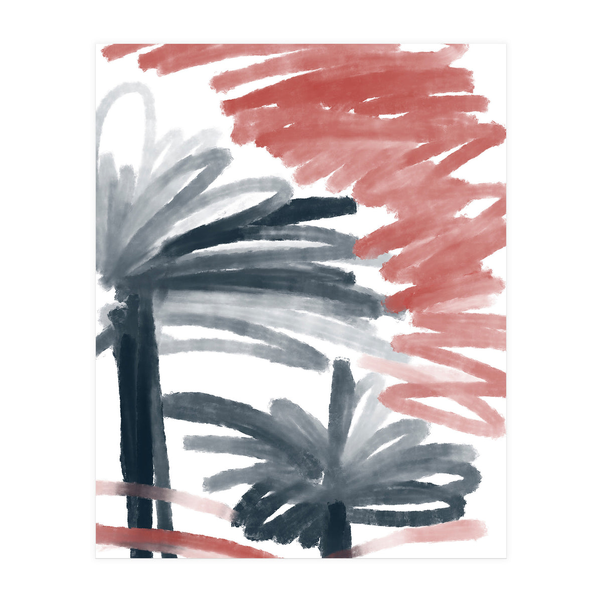 Floral Fauntain (Print Only)