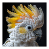 Close Up Of A Cockatoo With Yellow Crest (Print Only) thumbnail