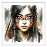 Ethereal Asian Warrior Gaze thumbnail