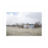 Graffiti barn in the middle of nowhere (Print Only) thumbnail