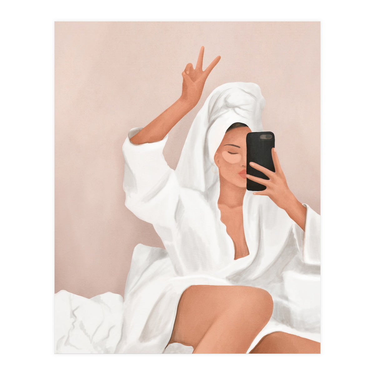 Morning Selfie (Print Only)