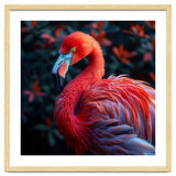 Vibrant Flamingo Bird Profile Majestic Pose thumbnail