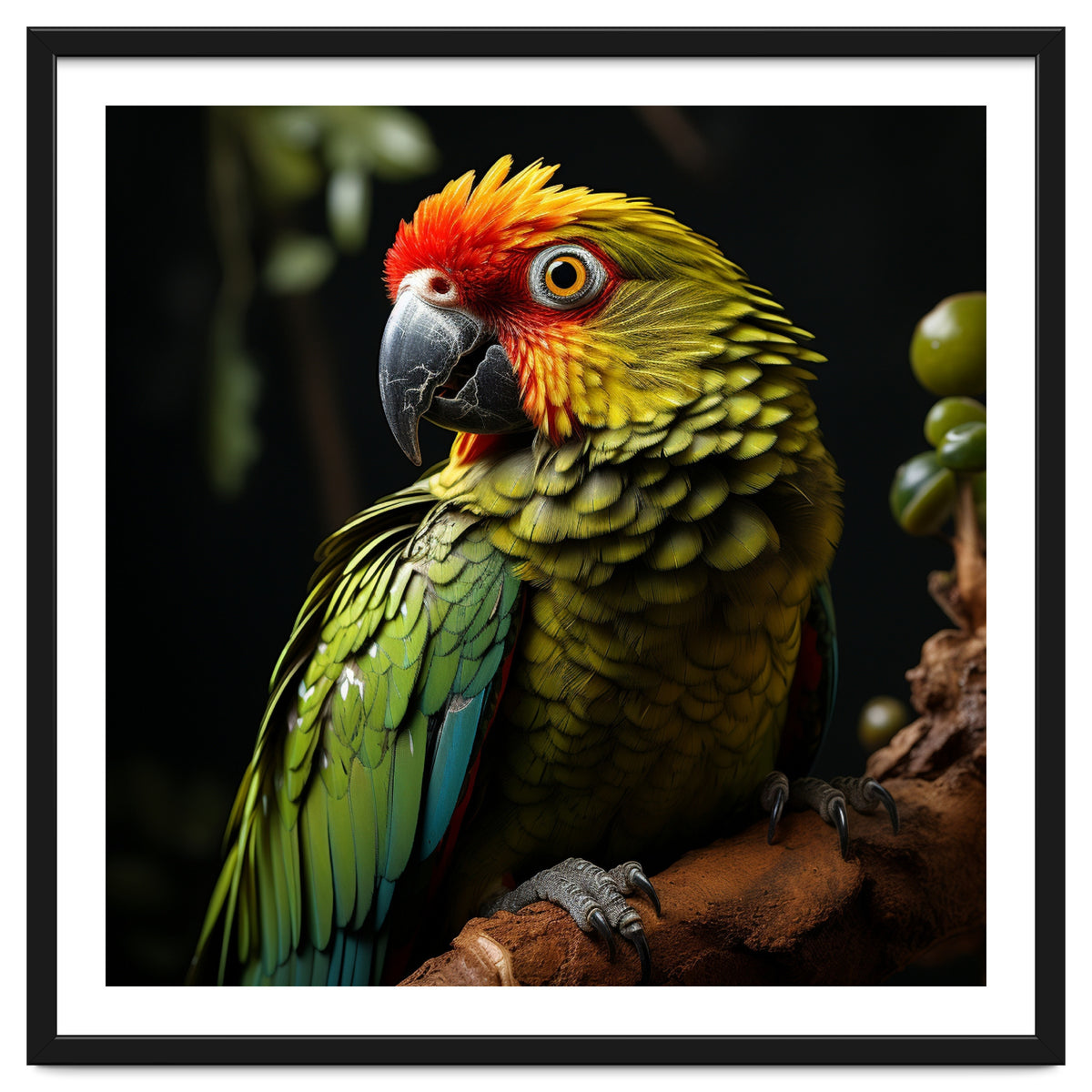 Vibrant Macaw Parrot