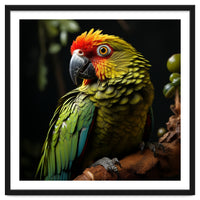 Vibrant Macaw Parrot
