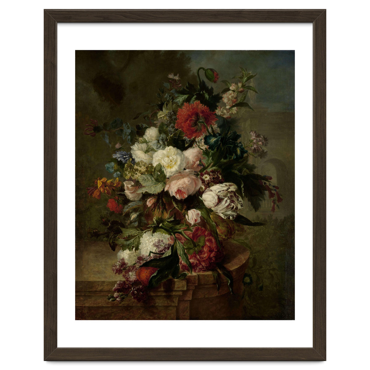Still Life with Flowers. Dating: 1789. Measurements: h 73 cm × w 60 cm; d 6.5 cm.