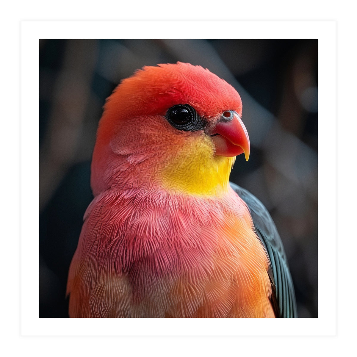 Vibrant Tropical Bird  (Print Only)