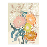 Springtime Daisies Earthy Tones (Print Only) thumbnail
