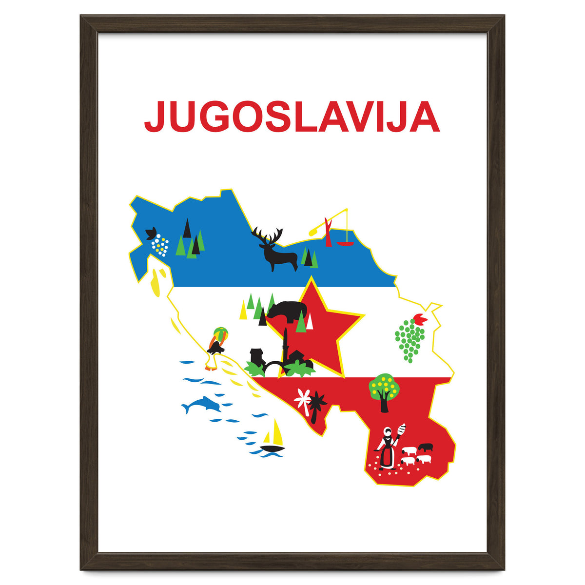 Yugoslavia Map