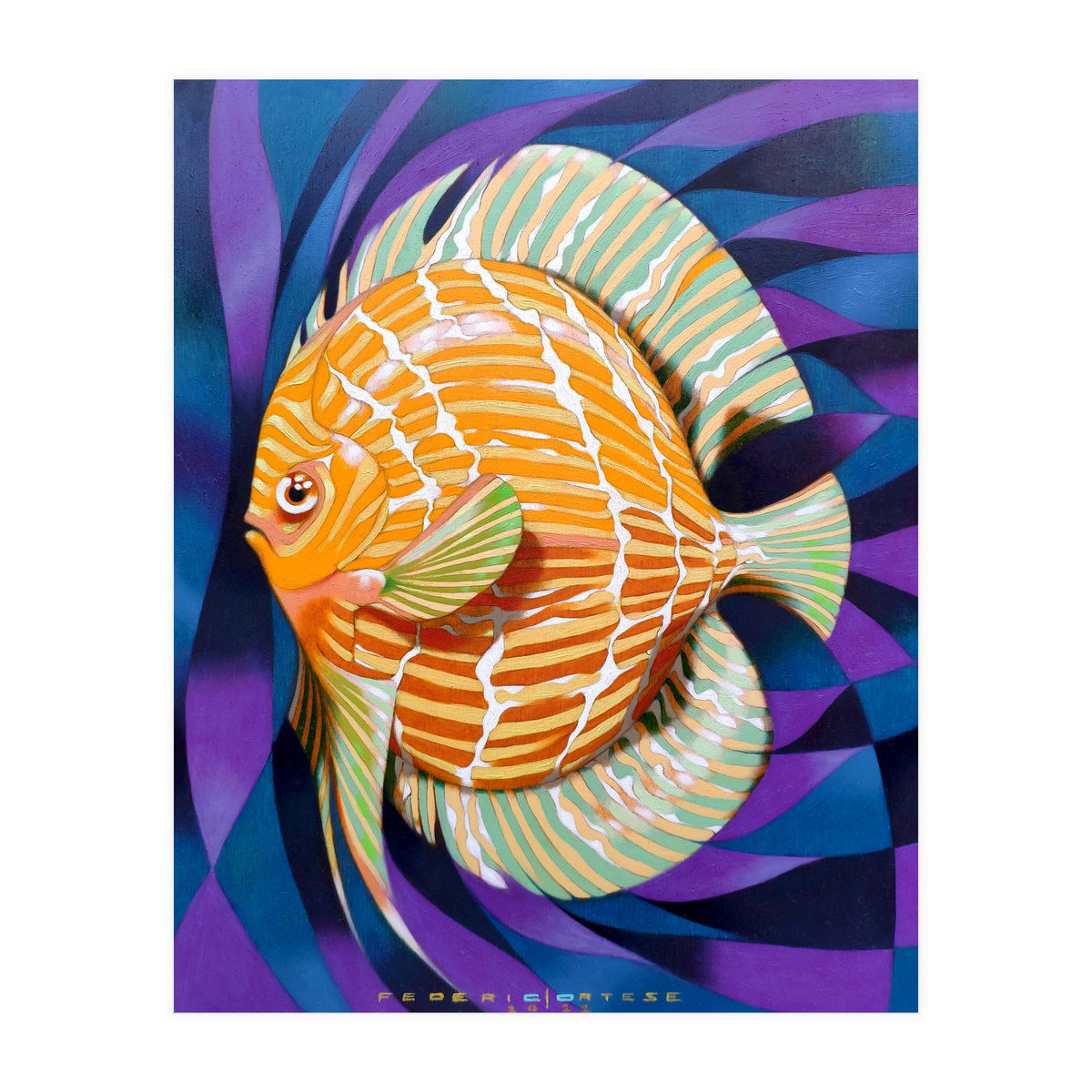 Yellow fish (Print Only)