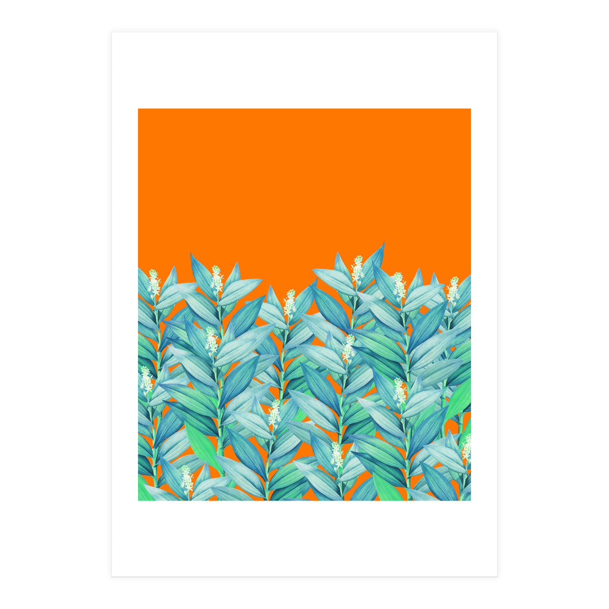 Nevertheless #Botanical Watercolor Illustration + Digital Art (Print Only)