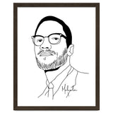 Malcolm X Illustration thumbnail