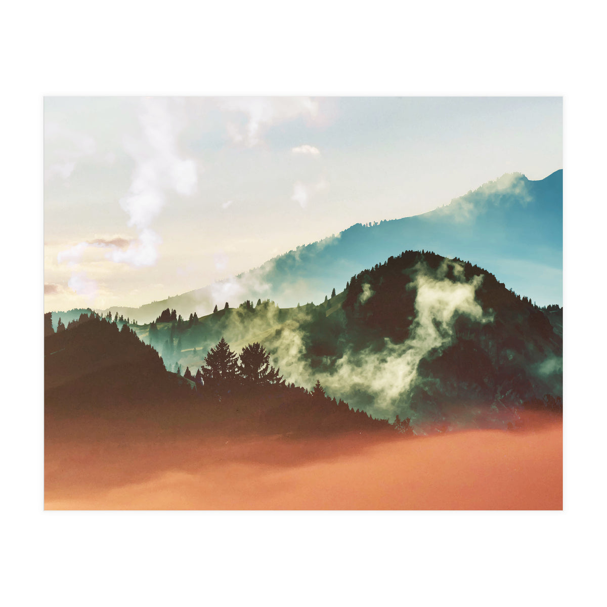 Mighty Mountain #society6 #decor #buyart (Print Only)