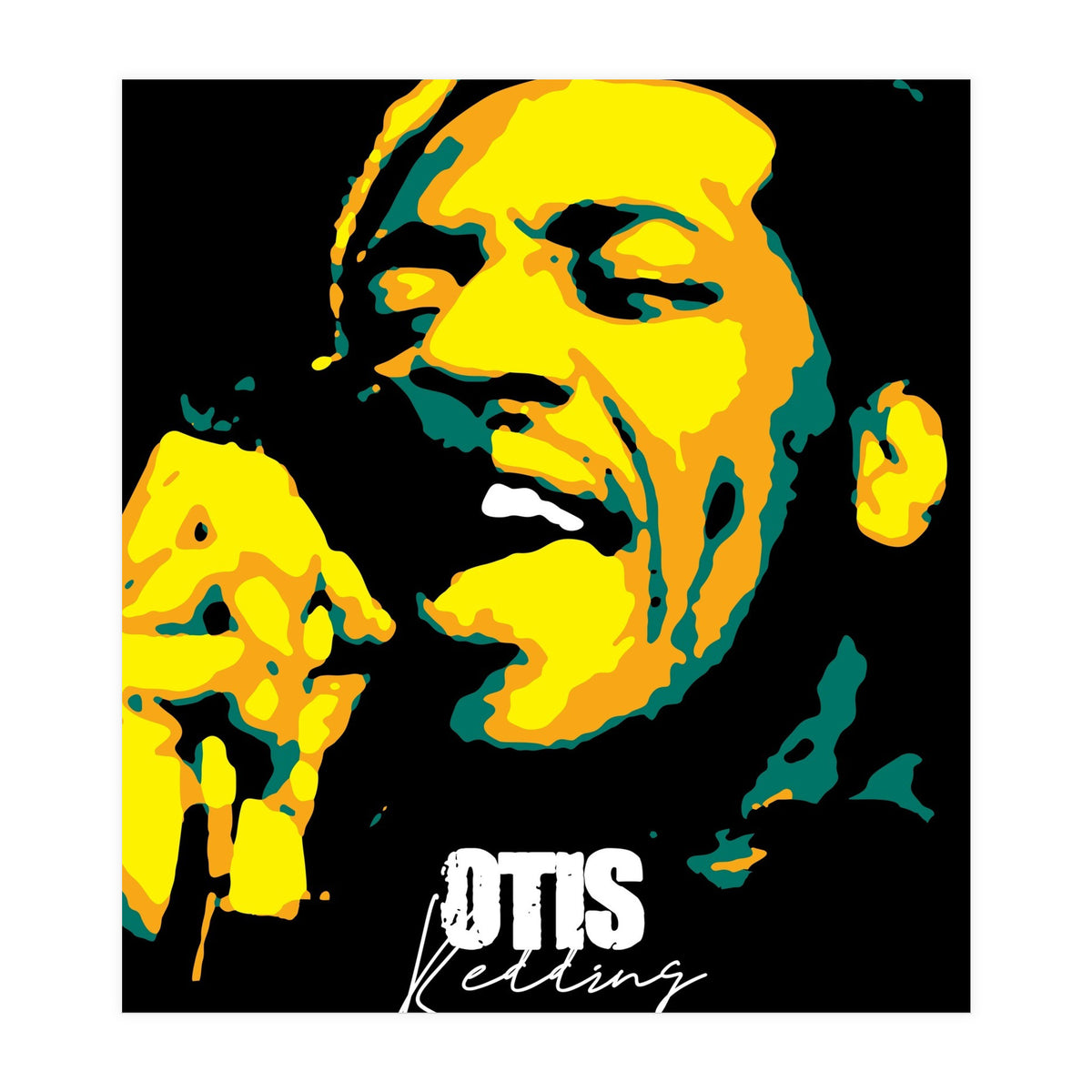 Otis Redding American Singer, Musician Legend (Print Only)