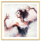 Elegant Ballet Dancer Portrait In Motion thumbnail