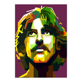 George Harrison The Beatles Pop Art WPAP (Print Only) thumbnail
