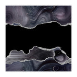 Black & Silver Glitter Agate Texture 03 (Print Only) thumbnail