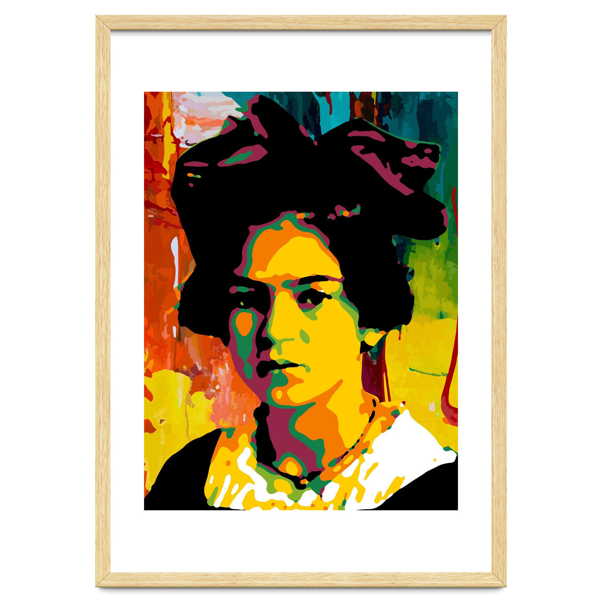 Frida Kahlo Abstract Art