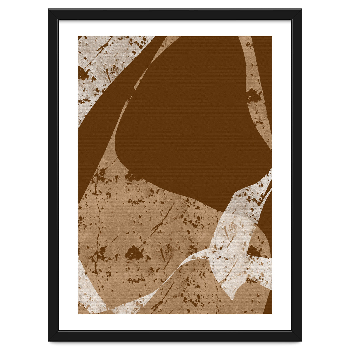 Brown Abstract Minimalist