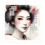 Rose Veil Modern Geisha (Print Only) thumbnail