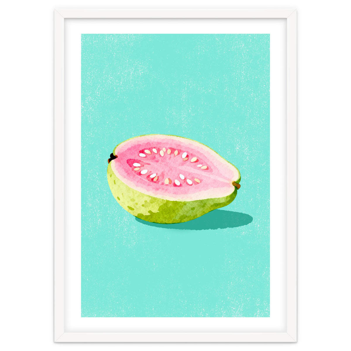 Guava Fruit Illustration