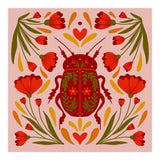 Beetle And Flowers (Print Only) thumbnail