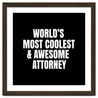 World's most coolest and awesome attorney
