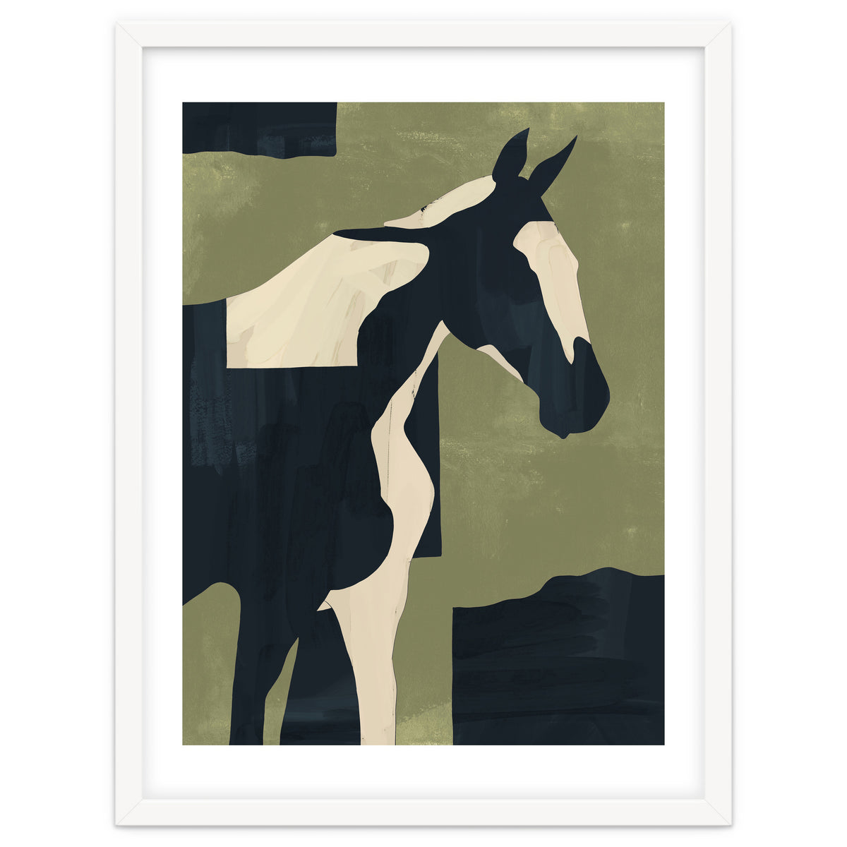 Abstract Minimal Horse 4