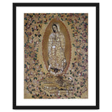 VIRGIN DE GUADALUPE - 1697 - ENCONCHADO PAINTING. JUAN y MIGUEL GONZALEZ PINTORES siglo XVII. thumbnail