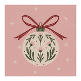 Christmas Flower Globe (Print Only) thumbnail