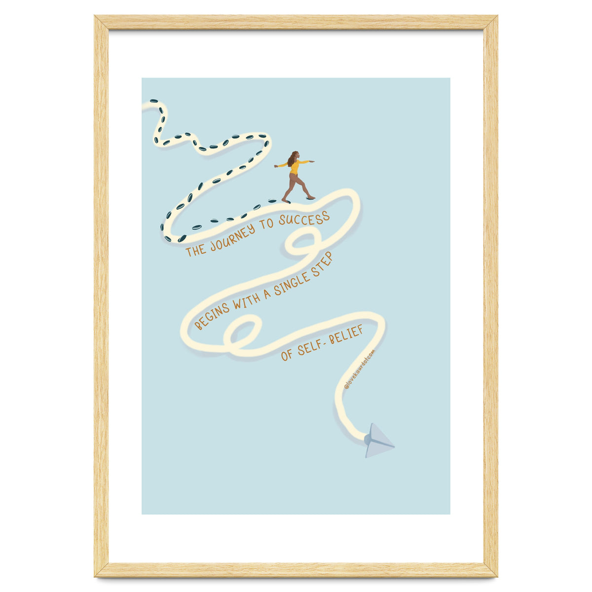 The Journey To Success Begins With A Single Step Of Self-Belief