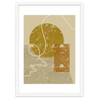 Geometric Composition with an Organic Touch