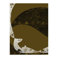 Black and White Rough Scratches (Print Only)