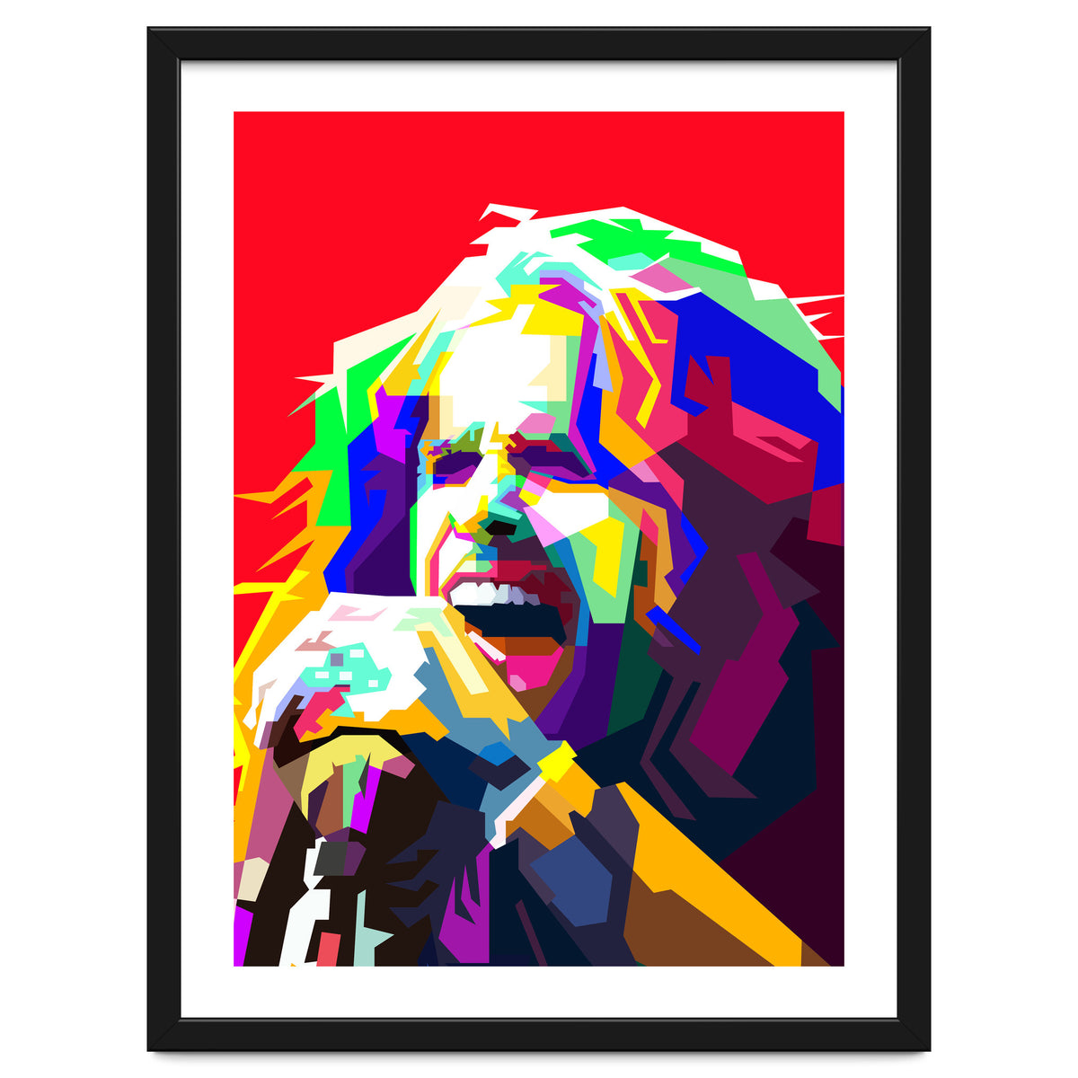 Steven Tyler Aerosmith Singer Classic Rock WPAP Style Illustration Trending Now