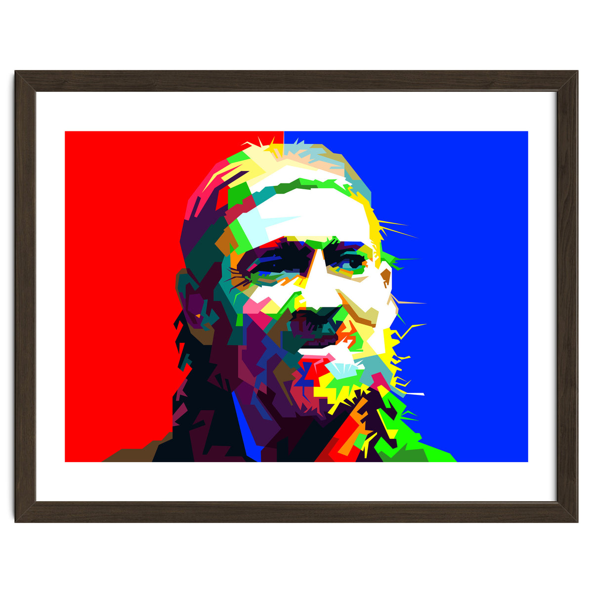 Willie Nelson Pop Art WPAP