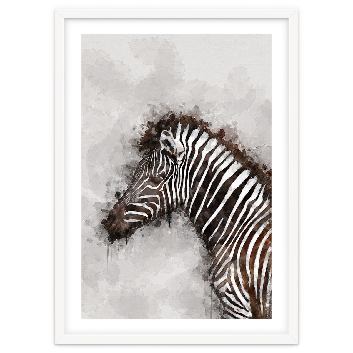 Zebra Watercolor
