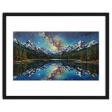 Midnight Mountain Reflection thumbnail