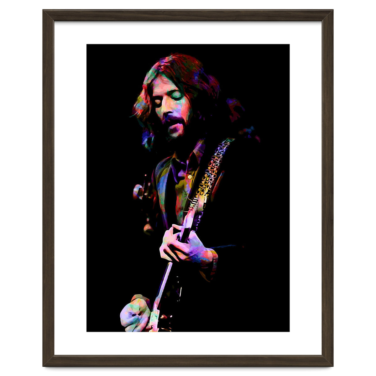 Eric Clapton Rock and Blues Guitarist Legend v3