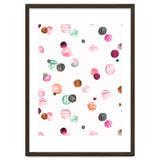 Polka Dots Watercolor Minimal Pink thumbnail
