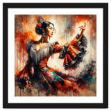 Majestic East Asian Flamenco Dancer thumbnail