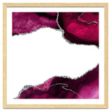 Burgundy & Silver Agate Texture 15 thumbnail
