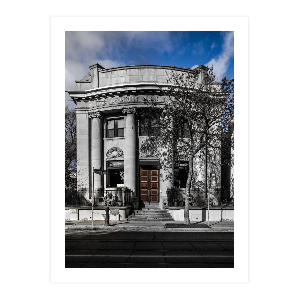 No 744 Queen St E 5 Color Version (Print Only)