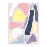 Organic Rustic Abstract Shapes Pastel I (Print Only) thumbnail