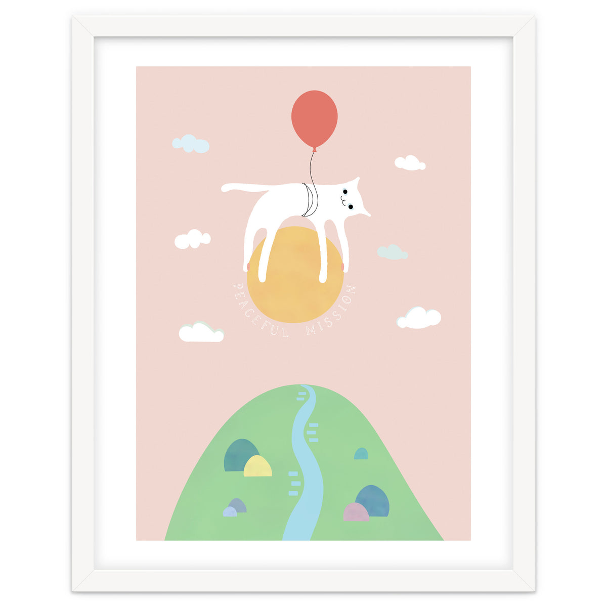 PEACEFUL MISSION CAT